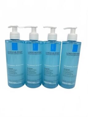 La Roche-Posay Toleriane Purifying Foaming Cleanser 400ml x4 Bundle New